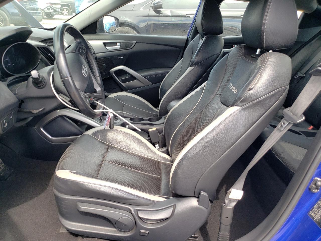 2015 Hyundai Veloster Turbo VIN: KMHTC6AE2FU216284 Lot: 62455775