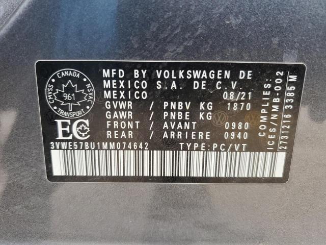 2021 VOLKSWAGEN JETTA SEL  