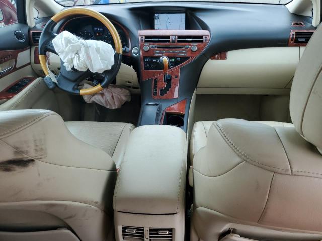  LEXUS RX350 2012 Czerwony