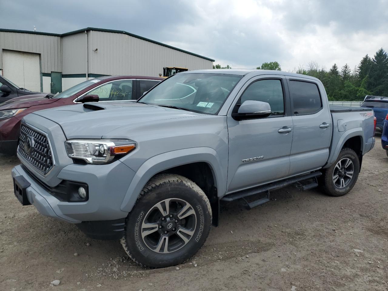 2019 Toyota Tacoma Double Cab en Venta en Leroy, NY - Rear End