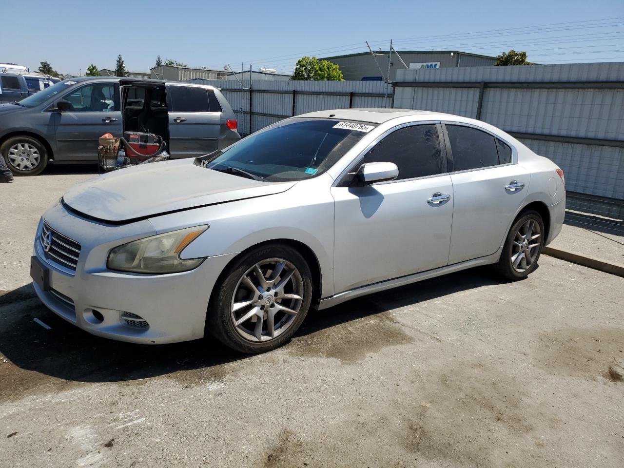 2011 Nissan Maxima S na sprzedaż w Bakersfield, CA - Side