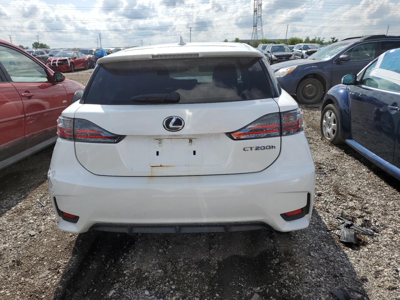 2014 Lexus Ct 200 VIN: JTHKD5BH7E2183453 Lot: 58629665