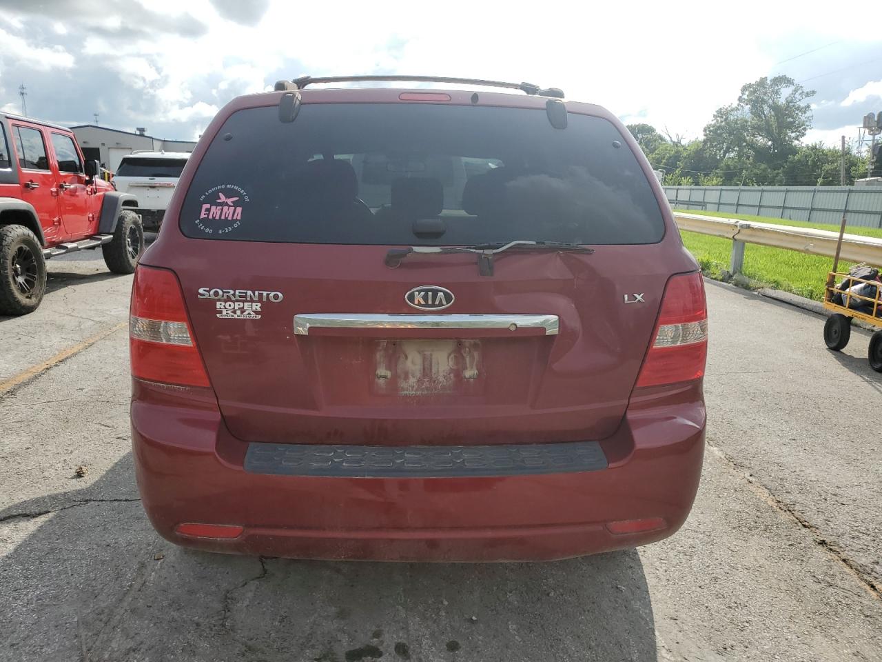 2007 Kia Sorento Ex VIN: KNDJD736275693992 Lot: 60926875