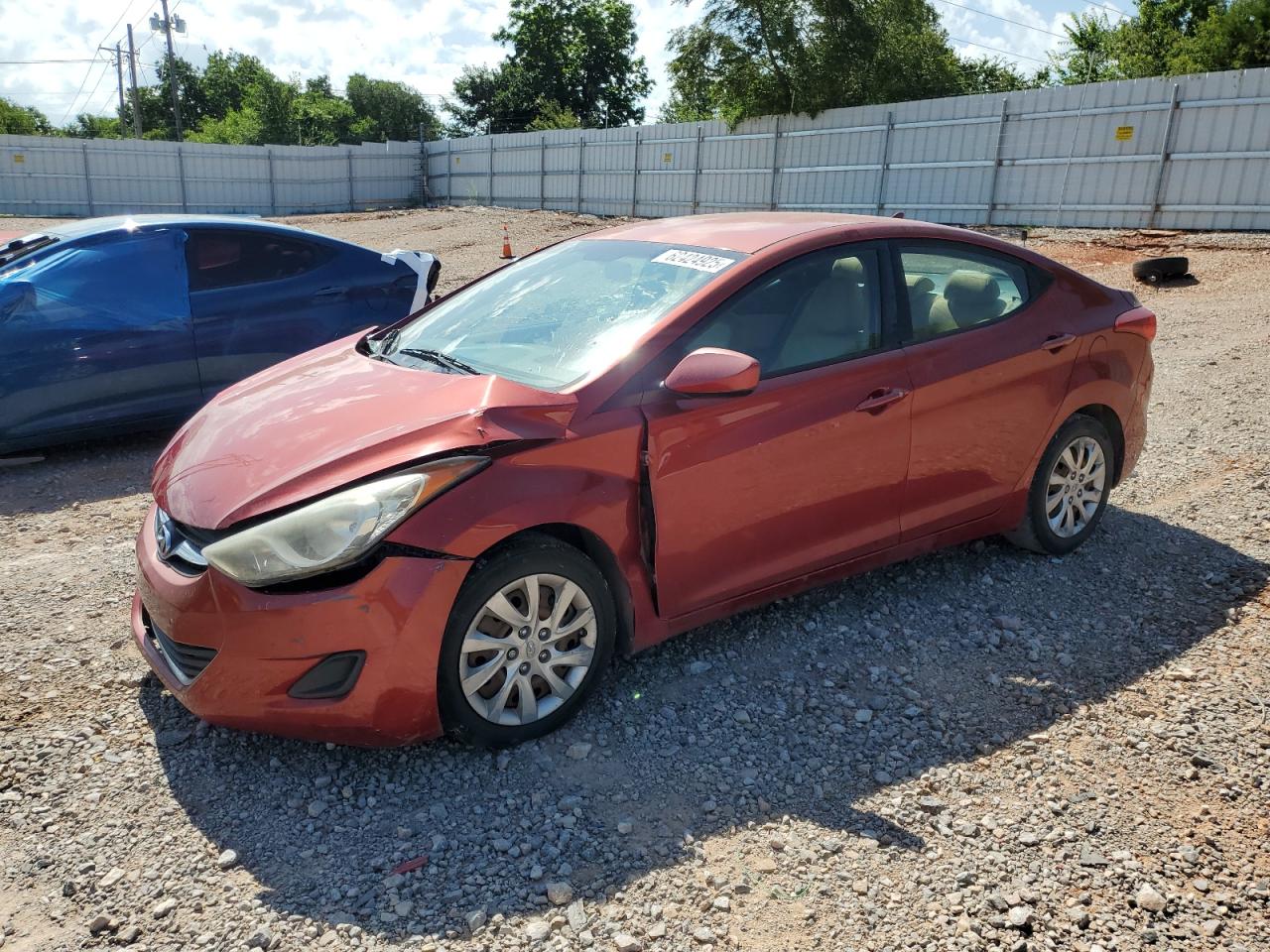 HYUNDAI ELANTRA 2012 VIN KMHDH4AE4CU249096