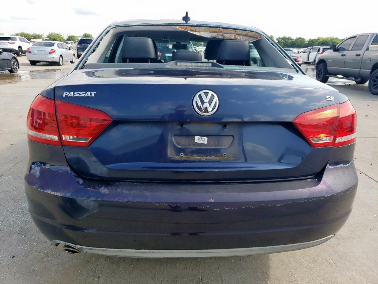2013 Volkswagen Passat Se VIN: 1VWBP7A31DC015789 Lot: 61258775