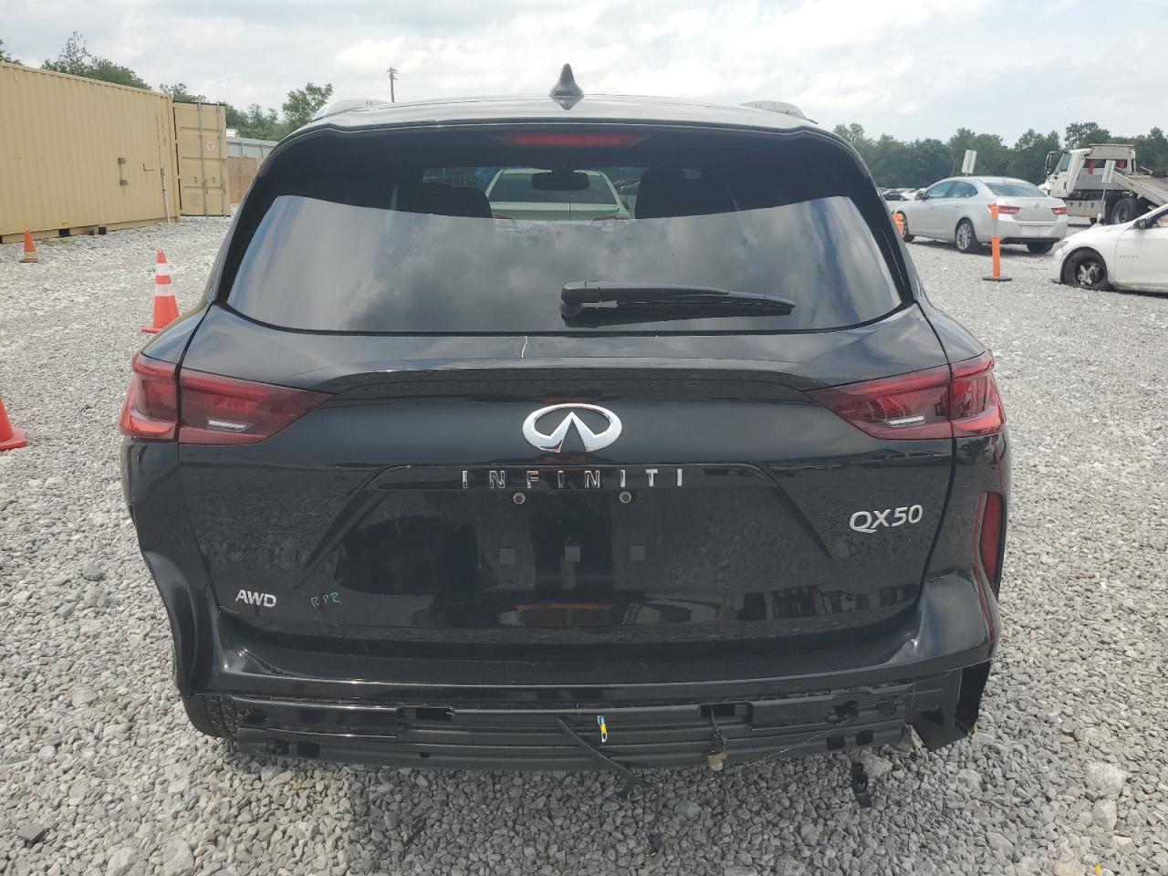 2022 Infiniti Qx50 Luxe VIN: 3PCAJ5BB3NF118758 Lot: 62180695