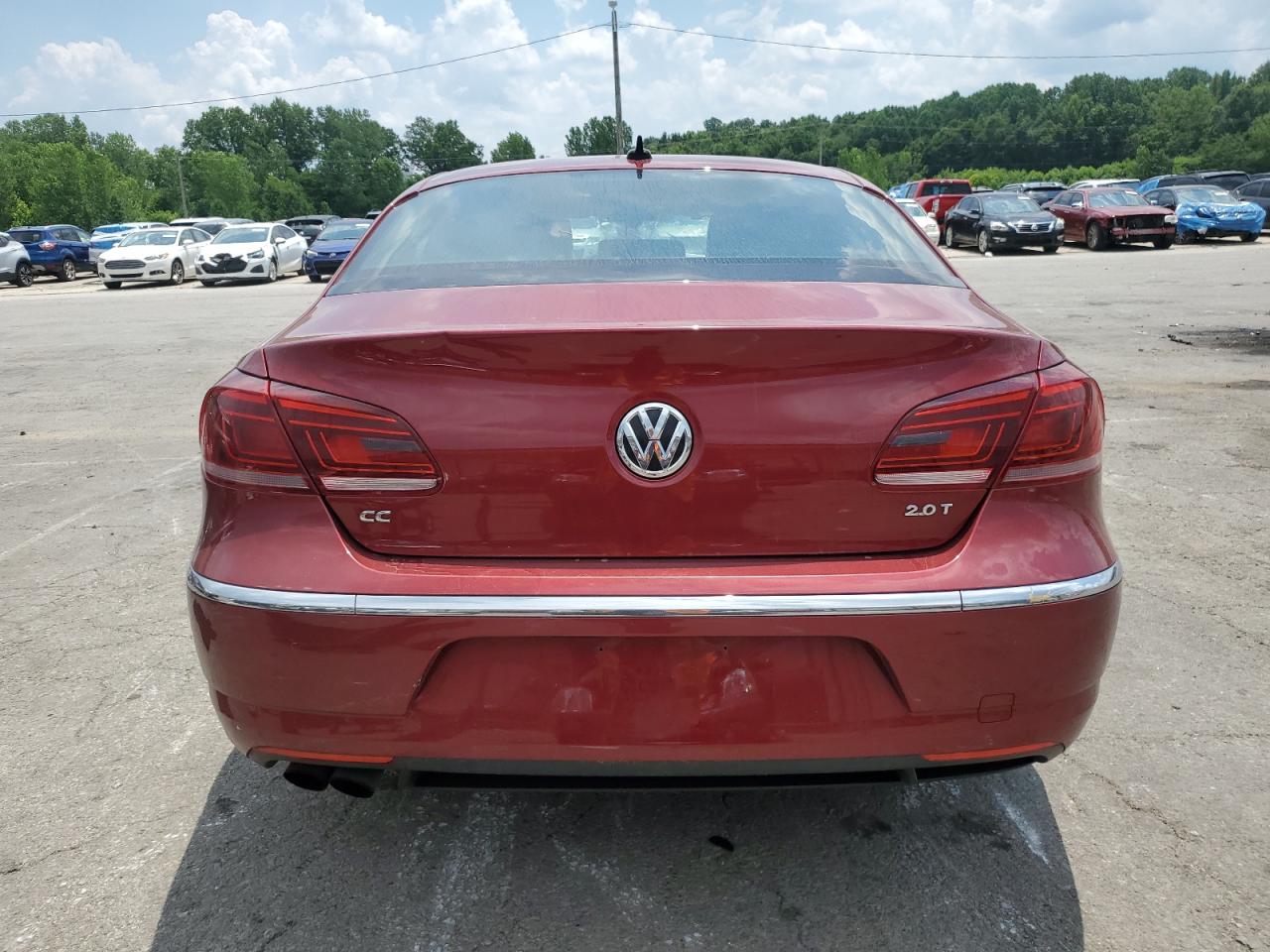 2015 Volkswagen Cc Sport VIN: WVWBP7AN9FE822802 Lot: 62706125