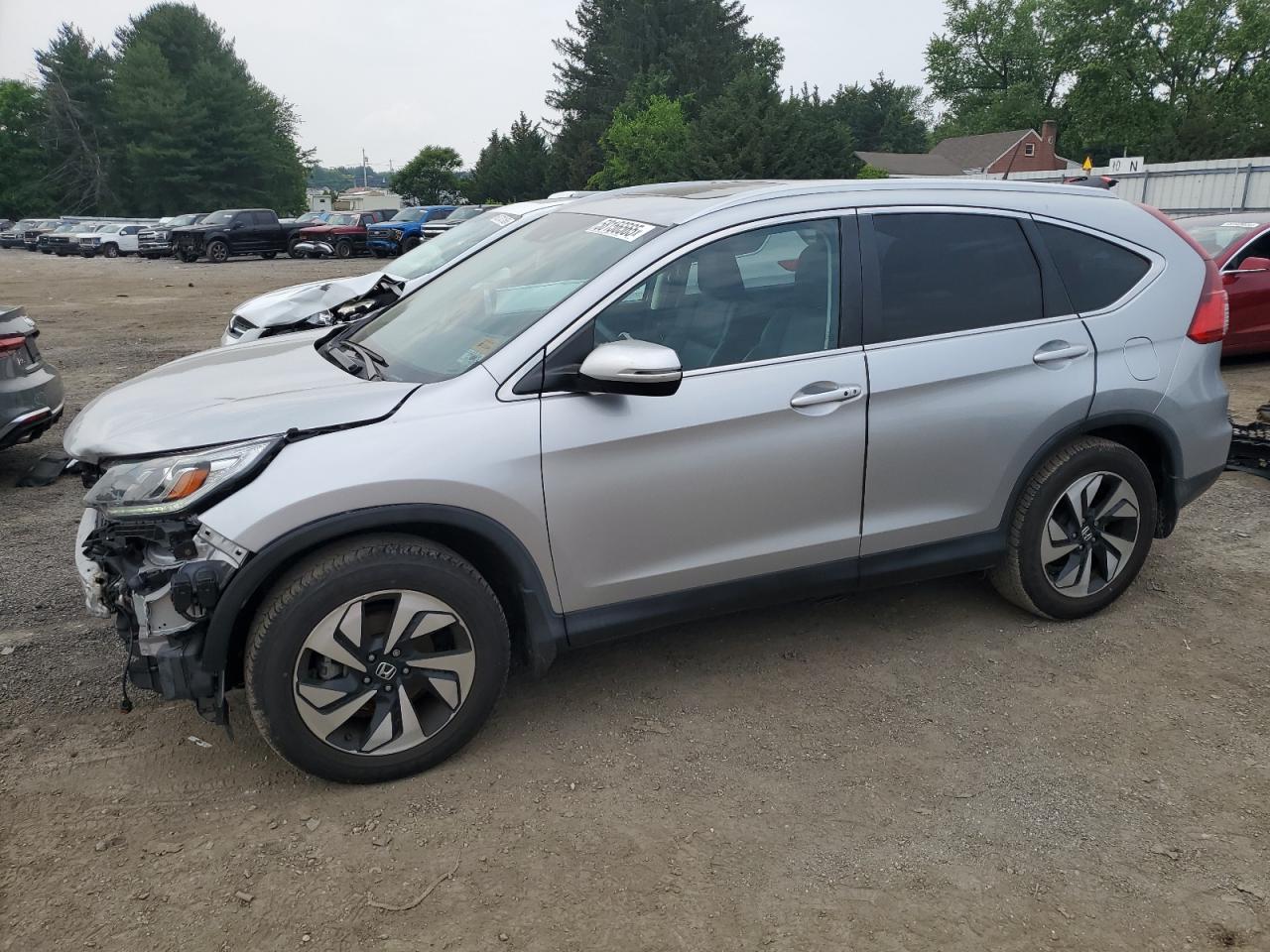 2016 Honda Cr-V Touring на продаже в Finksburg, MD - Front End