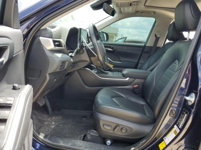  TOYOTA HIGHLANDER 2021 Синий