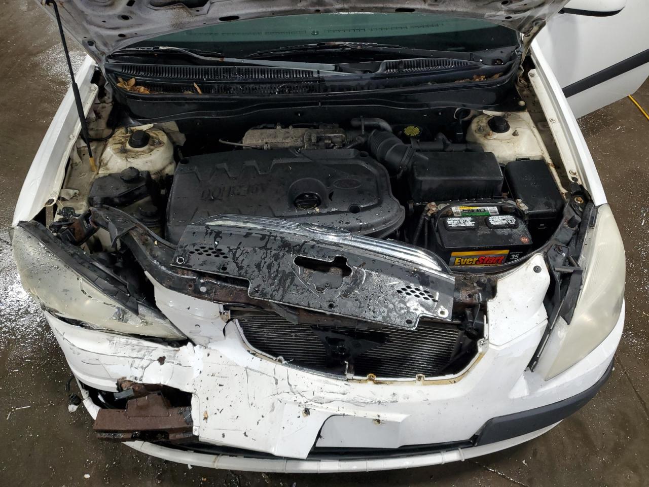 2007 Kia Rio Base VIN: KNADE123476249244 Lot: 61180335