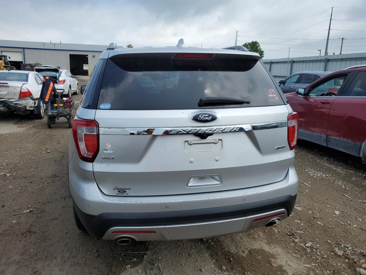 FORD EXPLORER 2017 VIN 1FM5K8D86HGB38378 фото 6