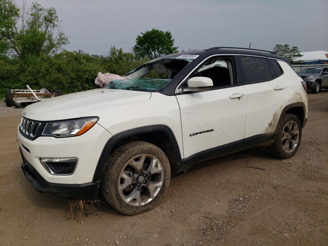 2020 Jeep Compass Limited zu verkaufen in Columbia Station, OH - Rollover