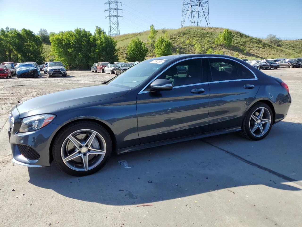 MERCEDES-BENZ C-CLASS 2015 VIN 55SWF4KB8FU064715