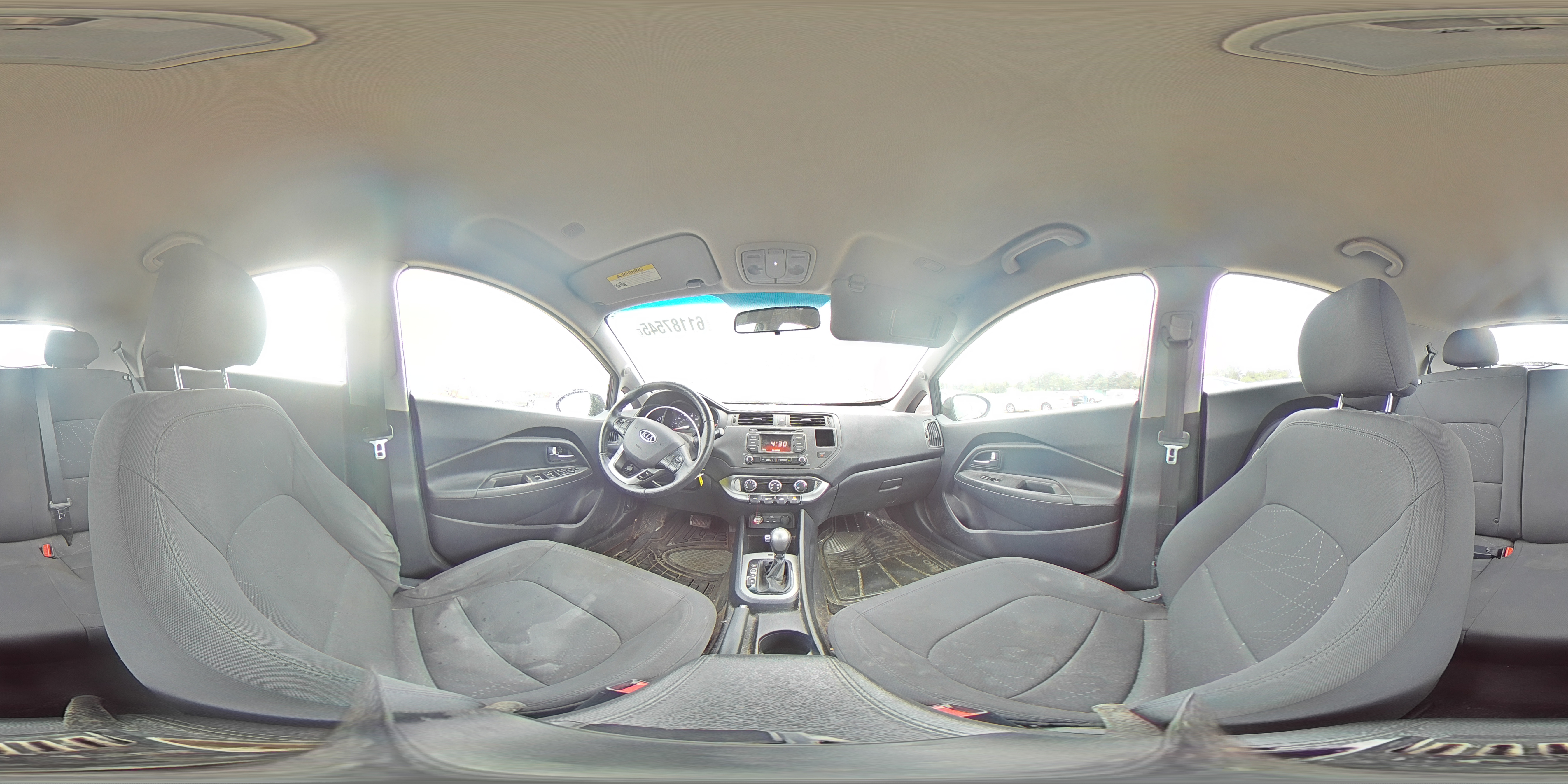 2013 Kia Rio Ex VIN: KNADN5A36D6132382 Lot: 61187545