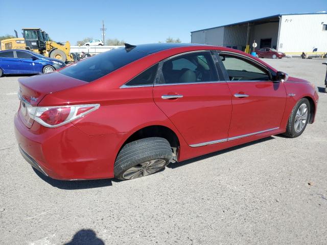  HYUNDAI SONATA 2015 Красный