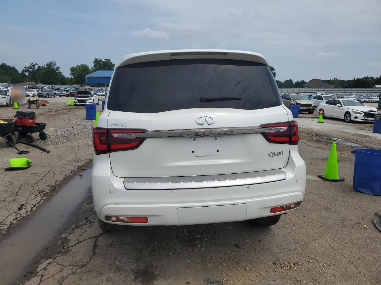 2021 Infiniti Qx80 Luxe VIN: JN8AZ2AF6M9720661 Lot: 62293295