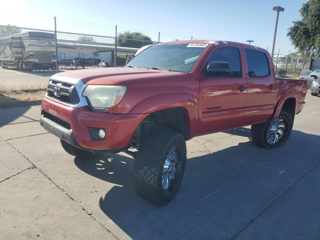 2015 Toyota Tacoma Double Cab Prerunner de vânzare în Sacramento, CA - Side