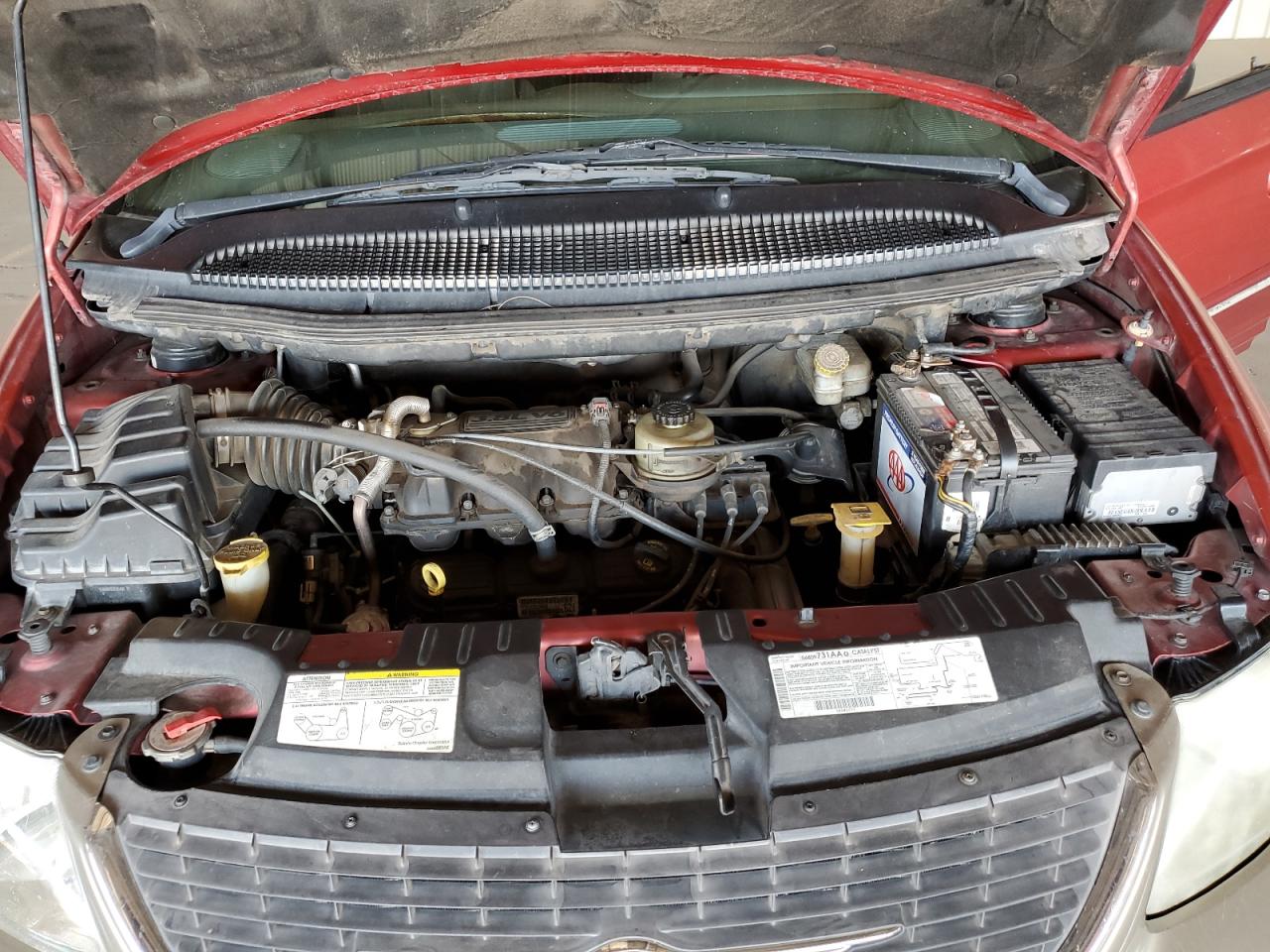2002 Chrysler Town & Country Lxi VIN: 2C8GP54L92R791017 Lot: 61985205