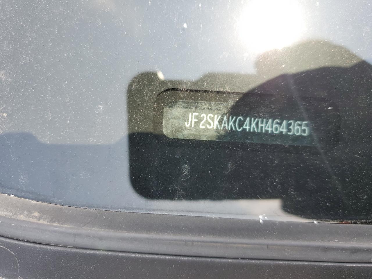 2019 Subaru Forester Sport VIN: JF2SKAKC4KH464365 Lot: 59202445
