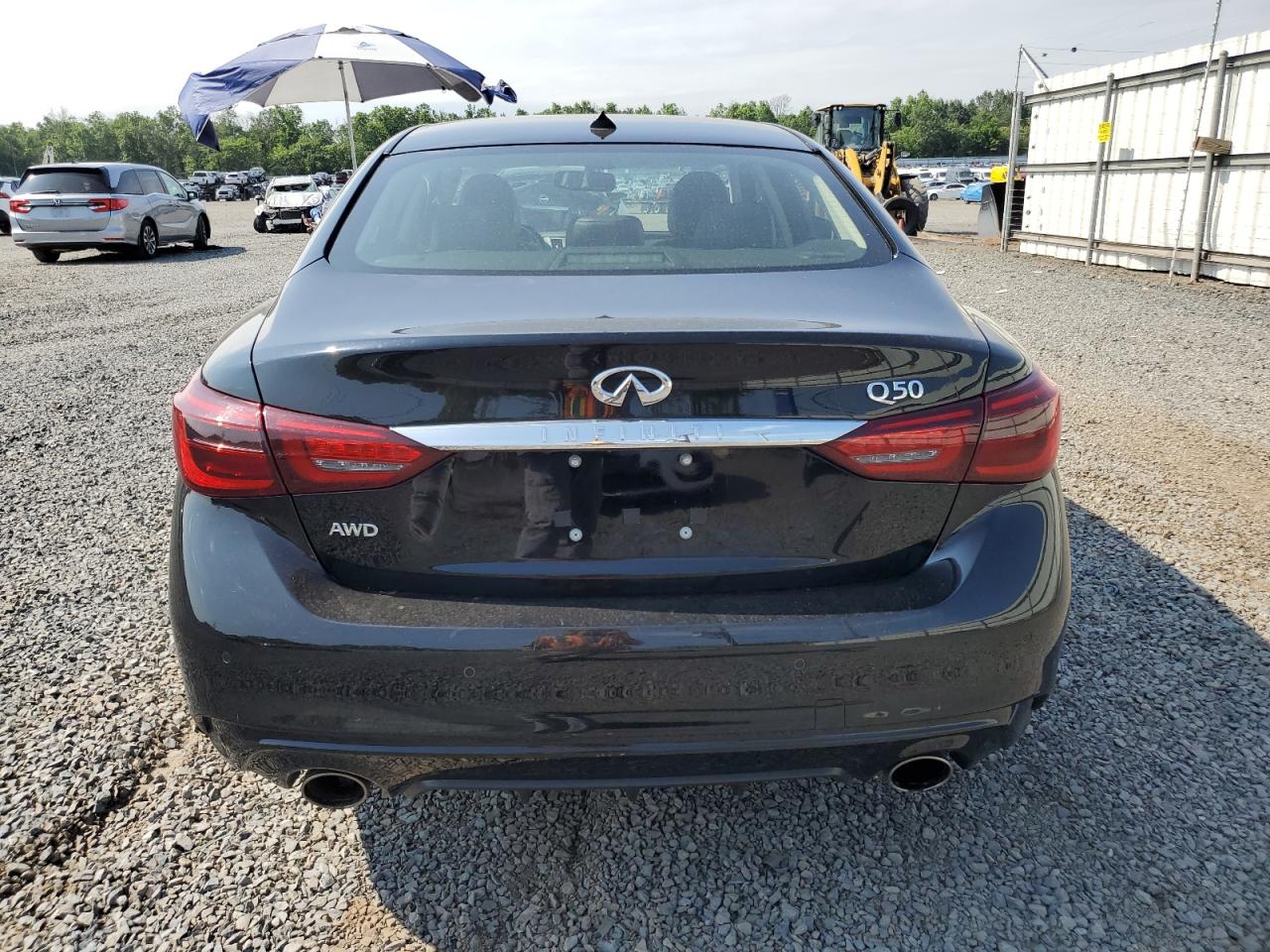 2022 Infiniti Q50 Luxe VIN: JN1EV7BR1NM340532 Lot: 62465365