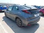 2015 HONDA CIVIC I-VT for sale at Copart SANDWICH