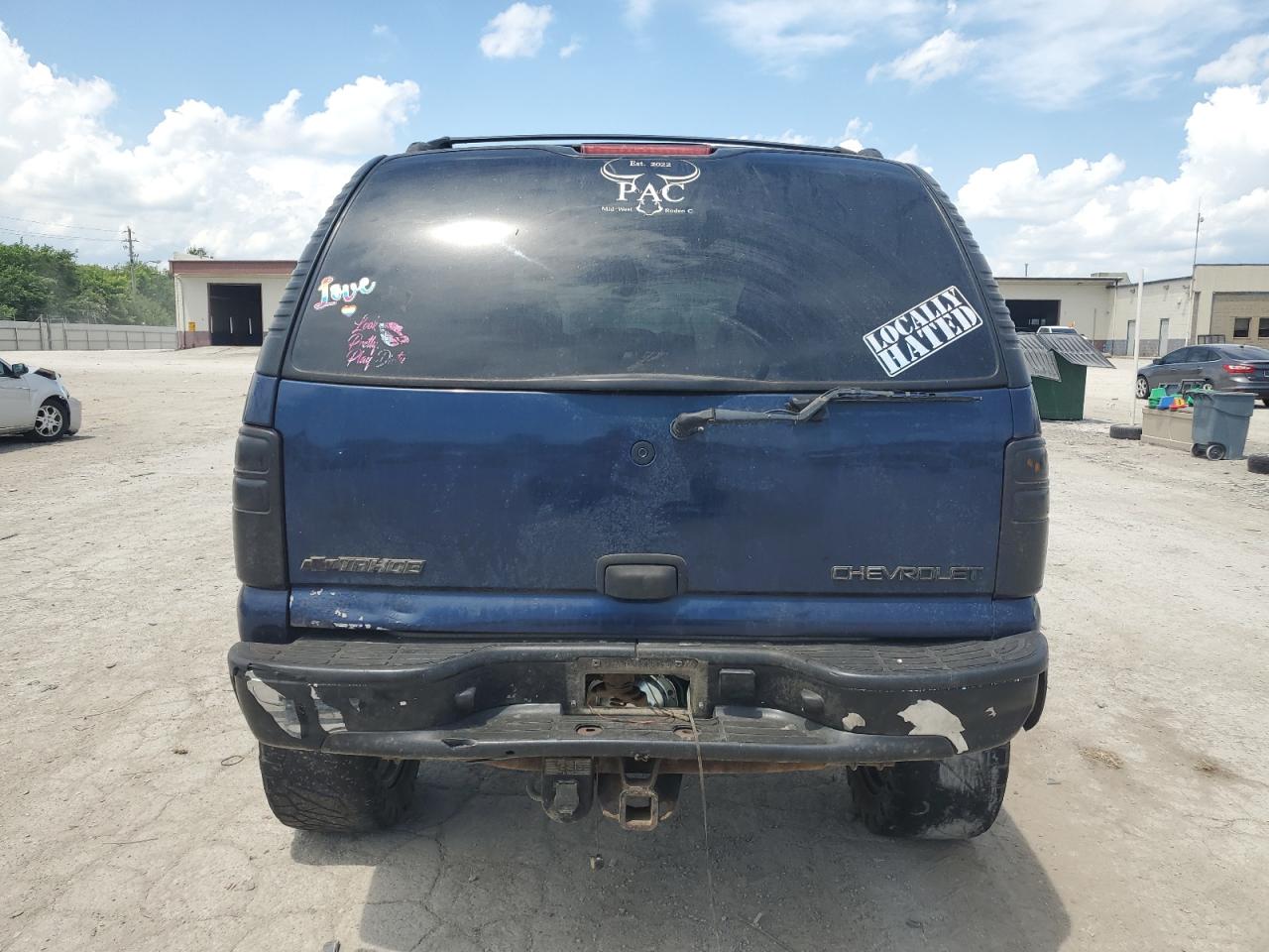2003 Chevrolet Tahoe K1500 VIN: 1GNEK13Z23J145143 Lot: 62309055