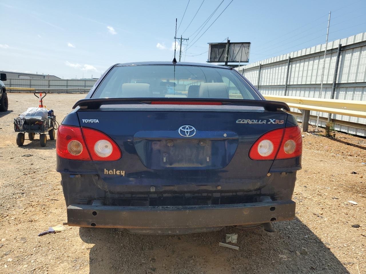 2005 Toyota Corolla Xrs VIN: 2T1BY30E65C408336 Lot: 62127375
