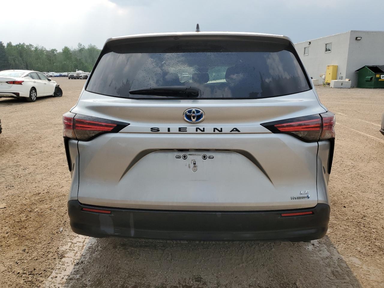 2021 Toyota Sienna Le VIN: 5TDGRKEC7MS071721 Lot: 58541505