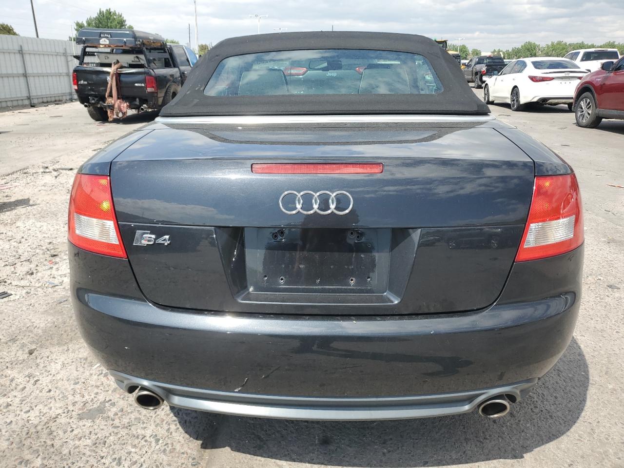 2006 Audi S4 Quattro Cabriolet VIN: WUARL48H56K900683 Lot: 61131255