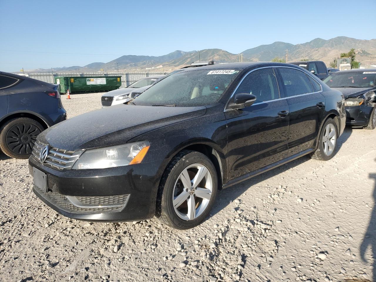 2012 Volkswagen Passat Se for Sale in Magna, UT - Side