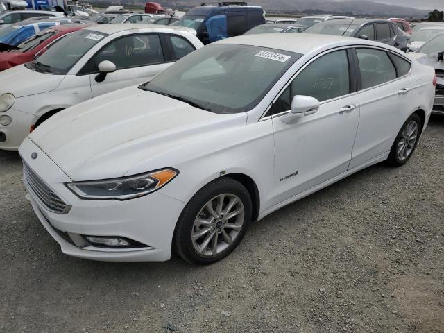 Седани FORD FUSION 2017 Білий