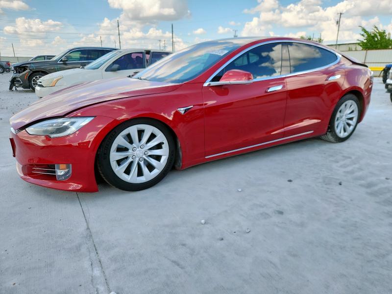  TESLA MODEL S 2017 Czerwony