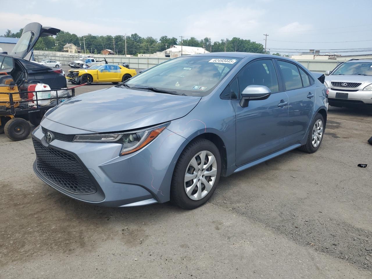 TOYOTA COROLLA 2021 VIN JTDEPMAE0MJ152654