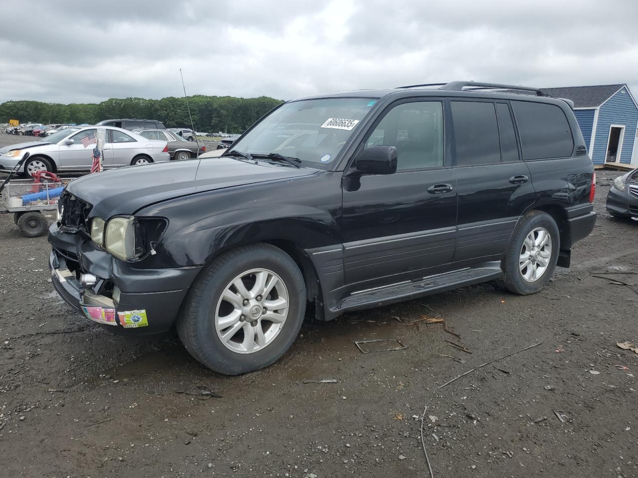 2005 Lexus Lx 470 на продаже в Assonet, MA - Front End