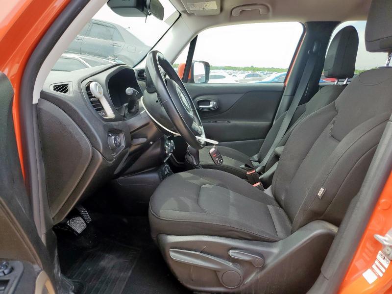  JEEP RENEGADE 2017 Orange