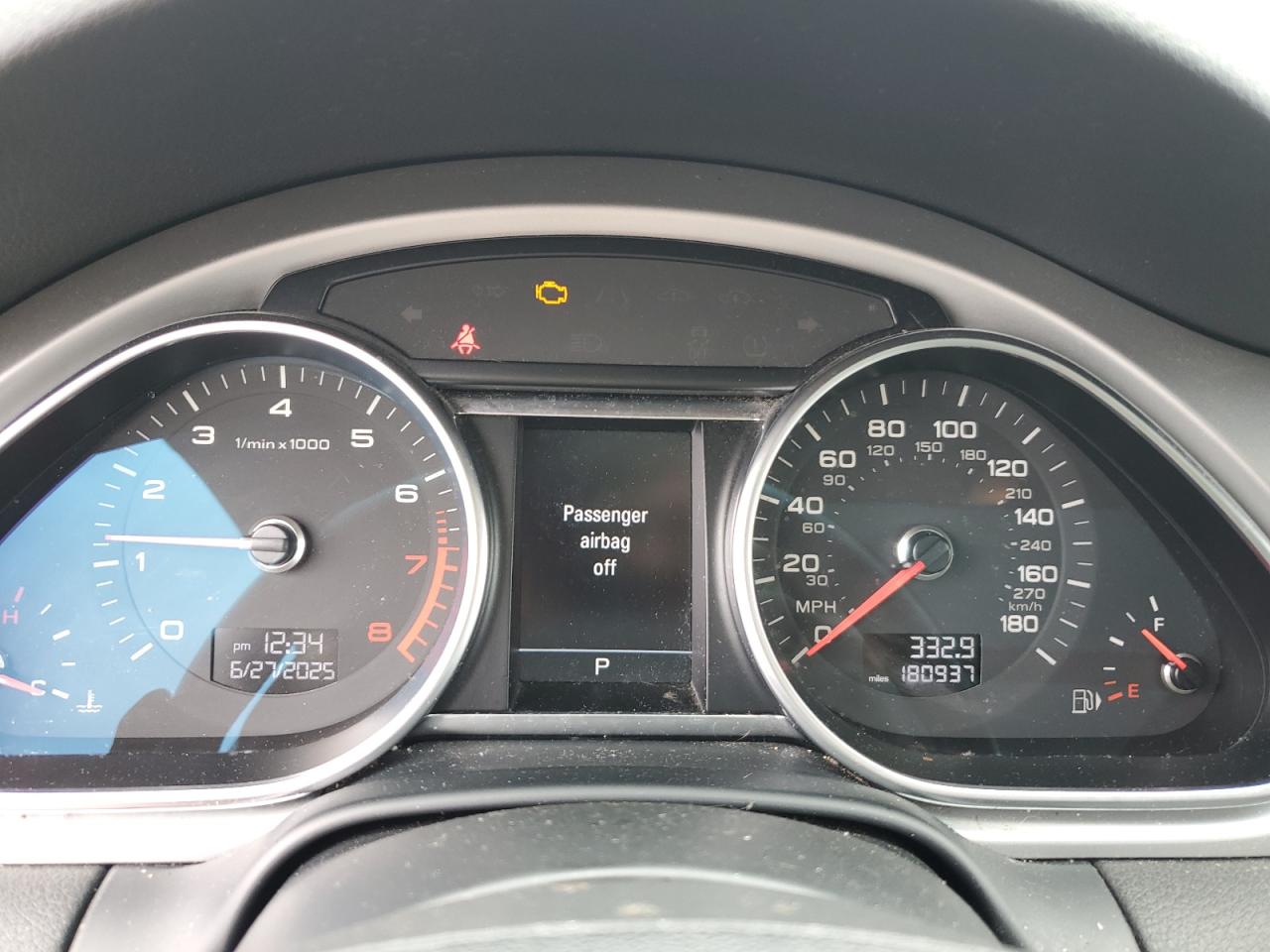2013 Audi Q7 Premium Plus VIN: WA1LGAFE3DD016266 Lot: 62180935