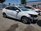 2017 Chevrolet Cruze Lt   na sprzedaż w Rancho Cucamonga, CA - Front End