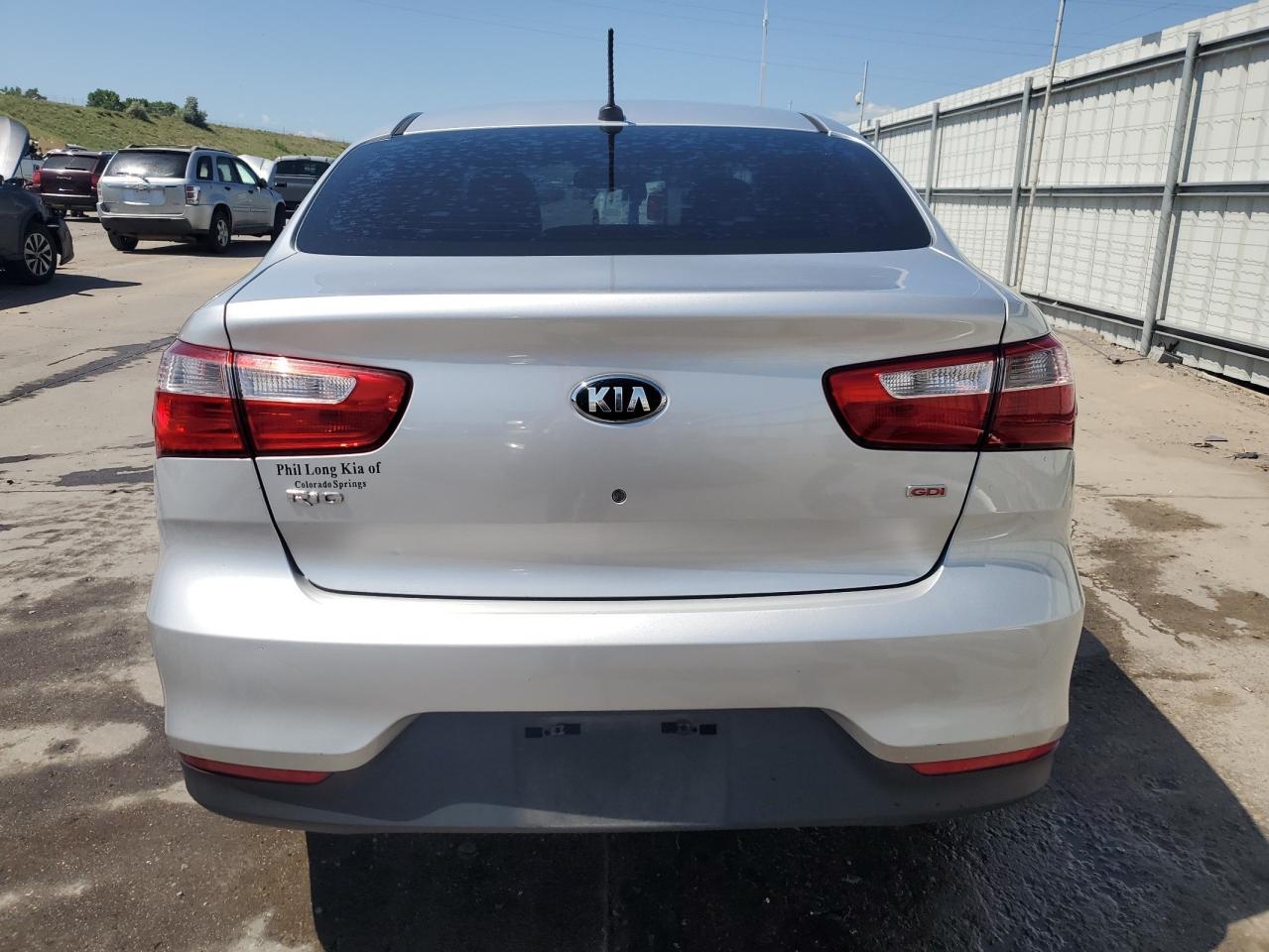 2016 Kia Rio Lx VIN: KNADM4A34G6681595 Lot: 61425945