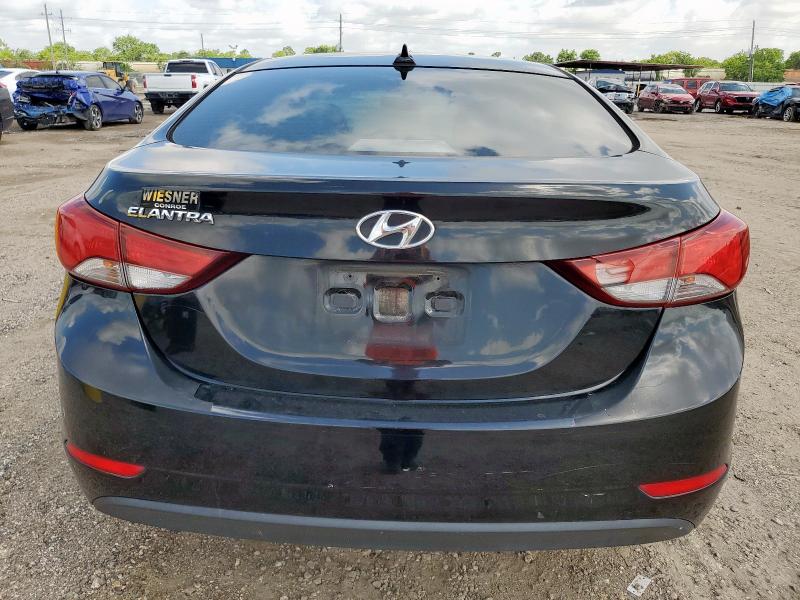  HYUNDAI ELANTRA 2016 Черный
