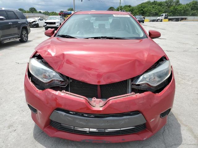  TOYOTA COROLLA 2015 Czerwony