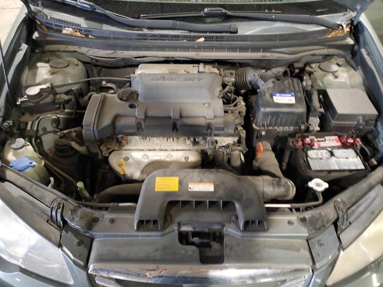 2010 Hyundai Elantra Blue VIN: KMHDU4AD2AU156996 Lot: 63251525