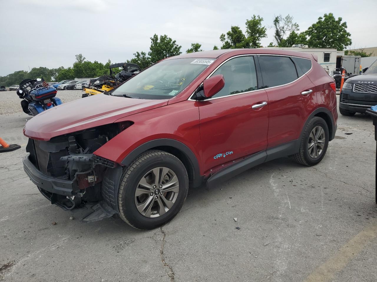 2015 Hyundai Santa Fe Sport იყიდება Bridgeton-ში, MO - Front End