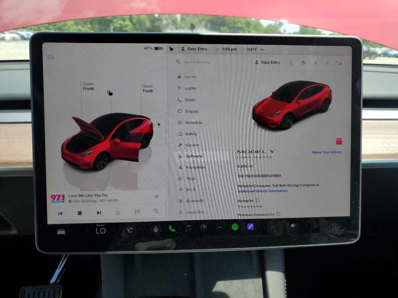 2024 Tesla Model Y VIN: 7SAYGDED6RF211660 Lot: 62097325