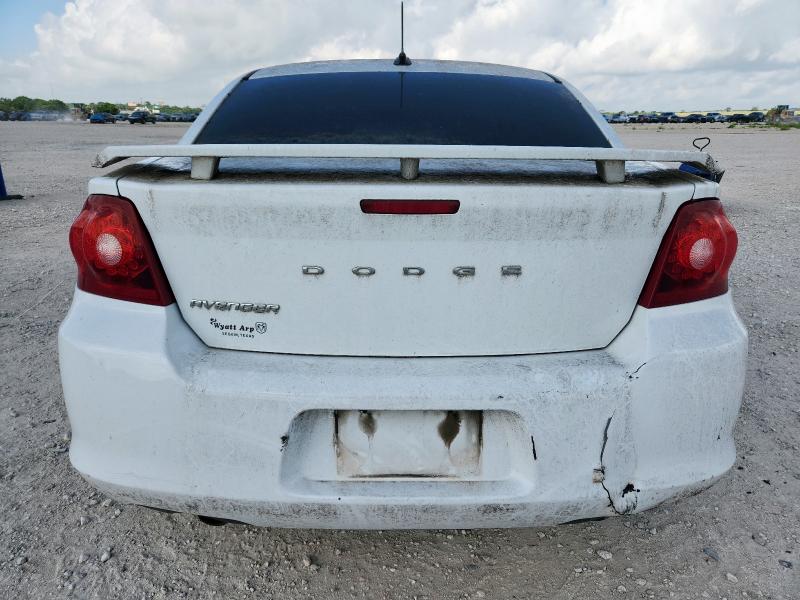  DODGE AVENGER 2013 White
