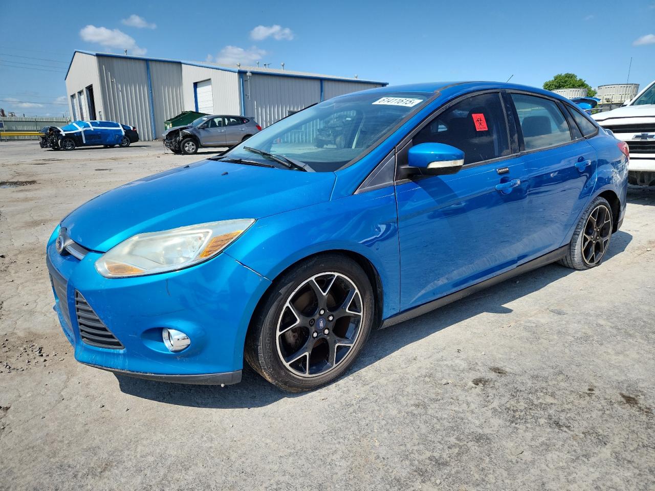 2014 Ford Focus Se იყიდება Tulsa-ში, OK - Side