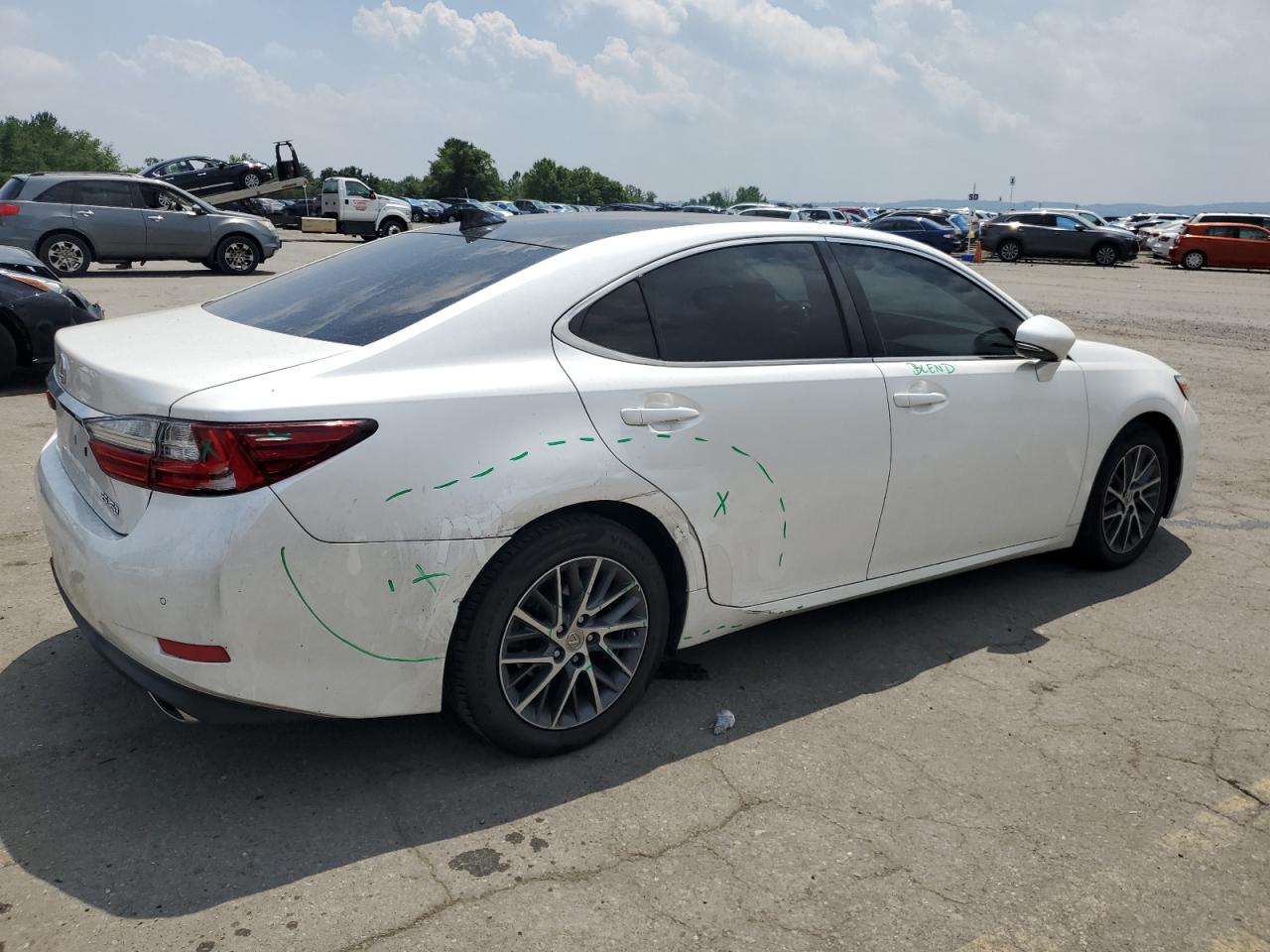 LEXUS ES350 2018 VIN 58ABK1GG1JU083013 zdjęcie 3