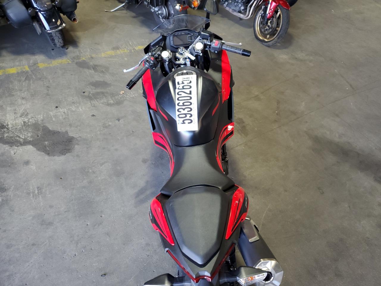 2025 Kawasaki Ex500 VIN: ML5EXGG11SDA56224 Lot: 59360265