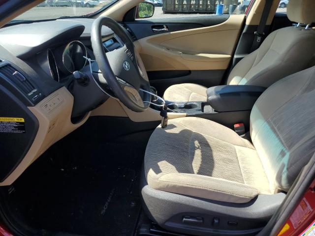 Sedans HYUNDAI SONATA 2012 Red