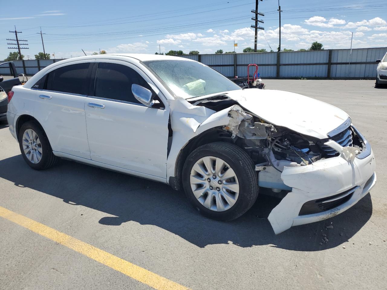 2014 Chrysler 200 Lx VIN: 1C3CCBAB4EN145203 Lot: 62947145