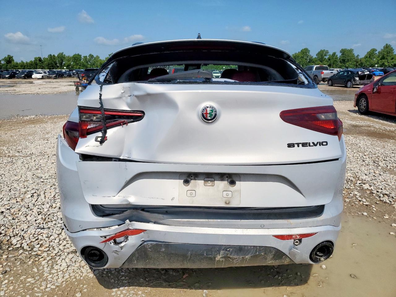 2020 Alfa Romeo Stelvio Ti VIN: ZASPAKBN0L7C90422 Lot: 61066305
